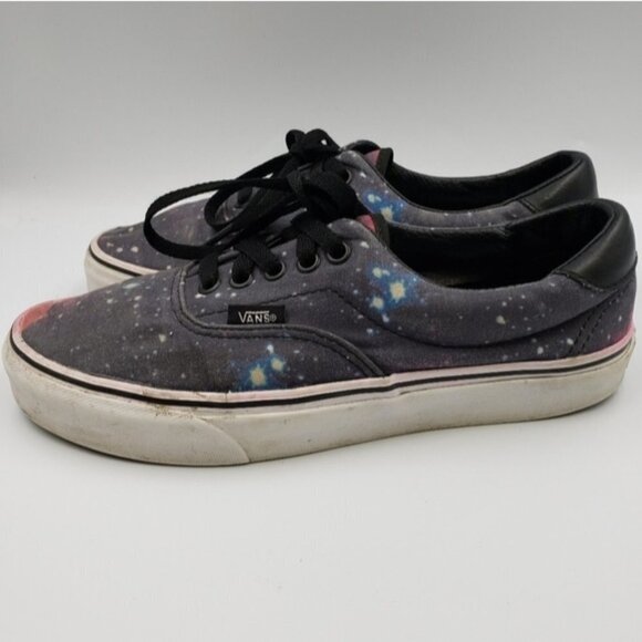 Vans Low Cut Lace Up Sneaker Galaxy Pattern Women's Size 8.5 Men's 7 - Picture 7 of 16